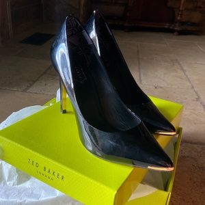 Ted Baker Black Patent Leather Heels